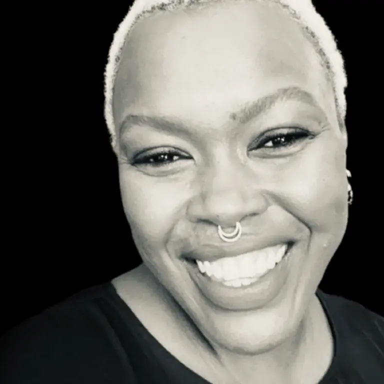 Illustrated portrait of Maya Brooks