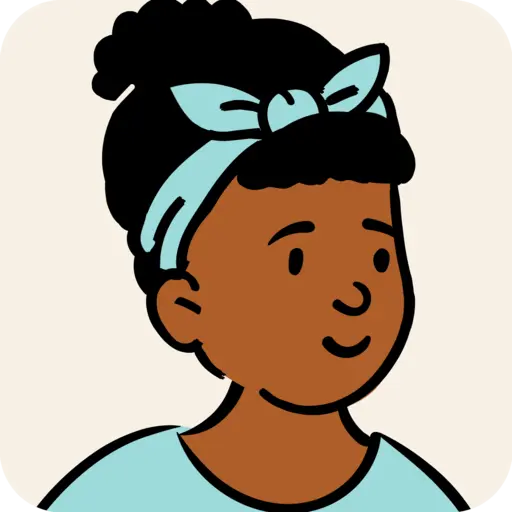 Illustrated portrait of Maya Brooks